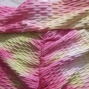 Society Pink and Yellow Gradient Fabric